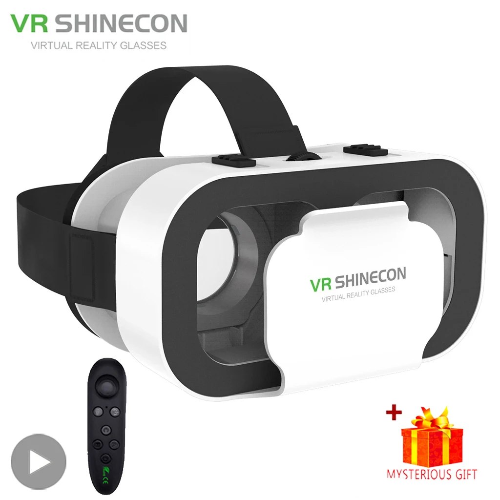 Gaming Accessories For 8 Year Old - Okulary 3D VR Shinecon, wirtualna rzeczywistość,
