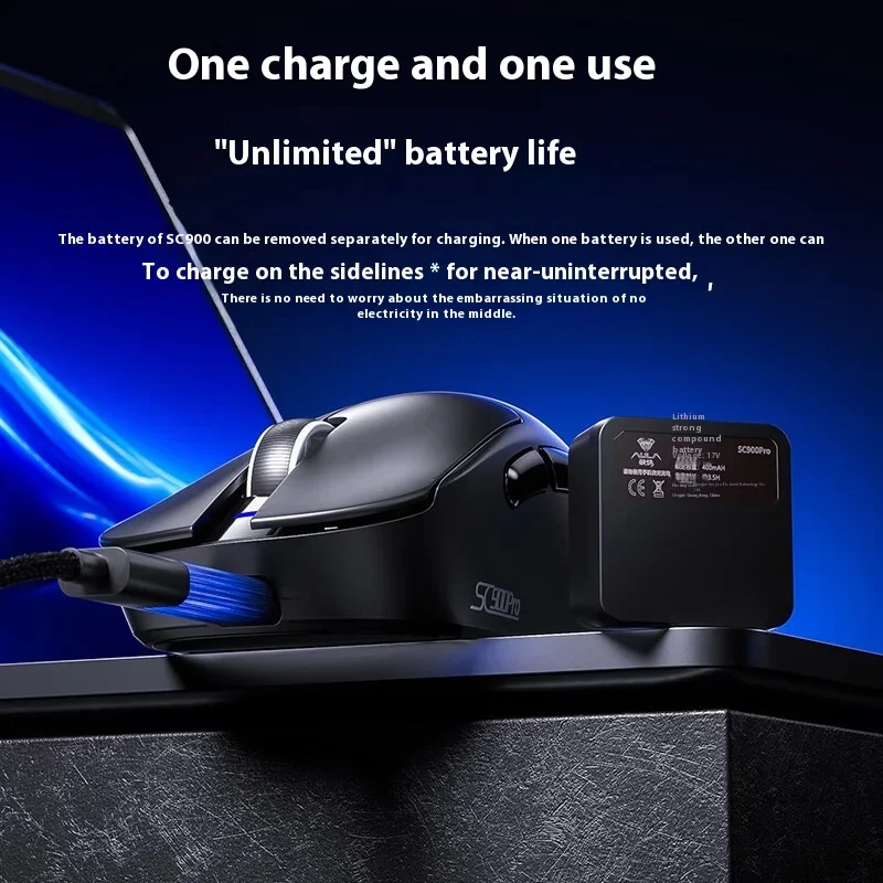 Gaming Accessories - Mysz AULA SC900 Mouse Paw3950 Tri