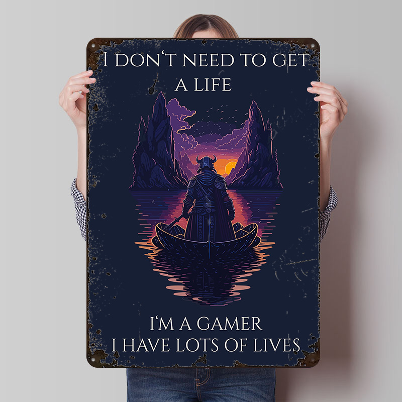 Gaming Accessories Europe - Plakat z cytatem dla graczy, drukowany