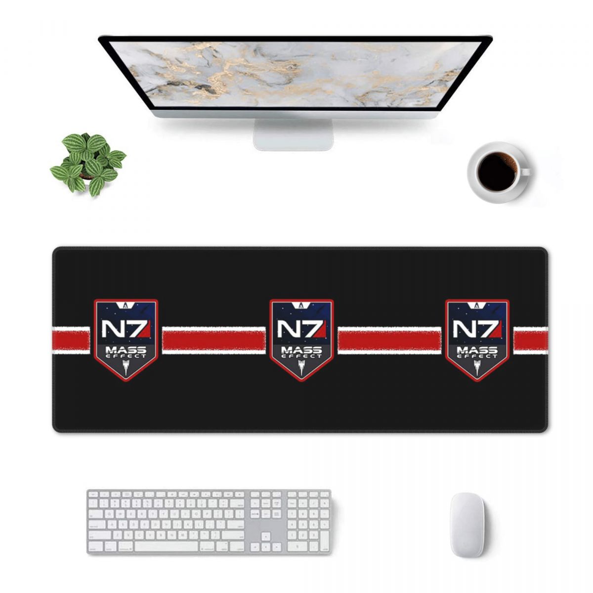Duża podkładka pod mysz N7 New – Gaming Accessories Icon recenzja i cena