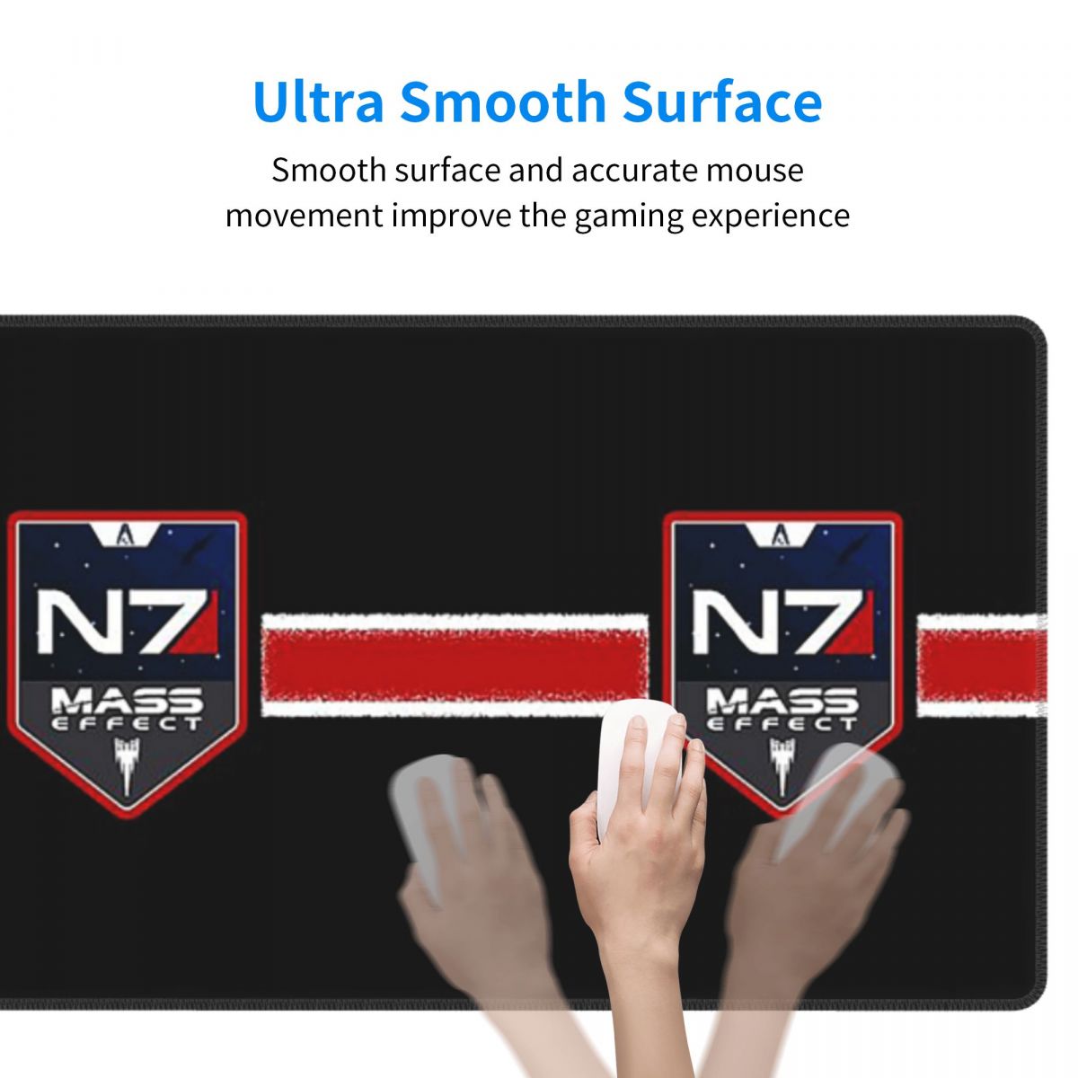 Duża podkładka pod mysz N7 New – Gaming Accessories Icon recenzja i cena