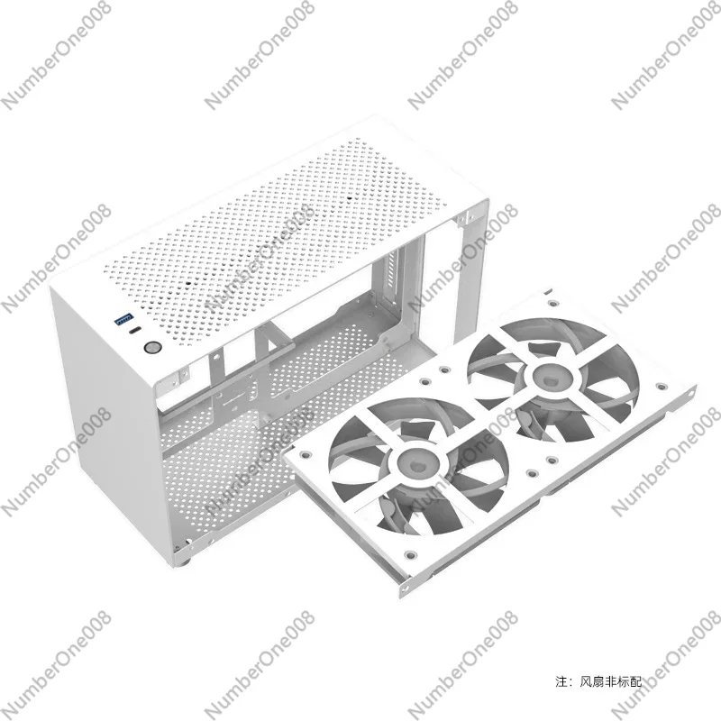 Aluminiowa obudowa A4 ITX, bia – Case Mesh Panel recenzja i cena