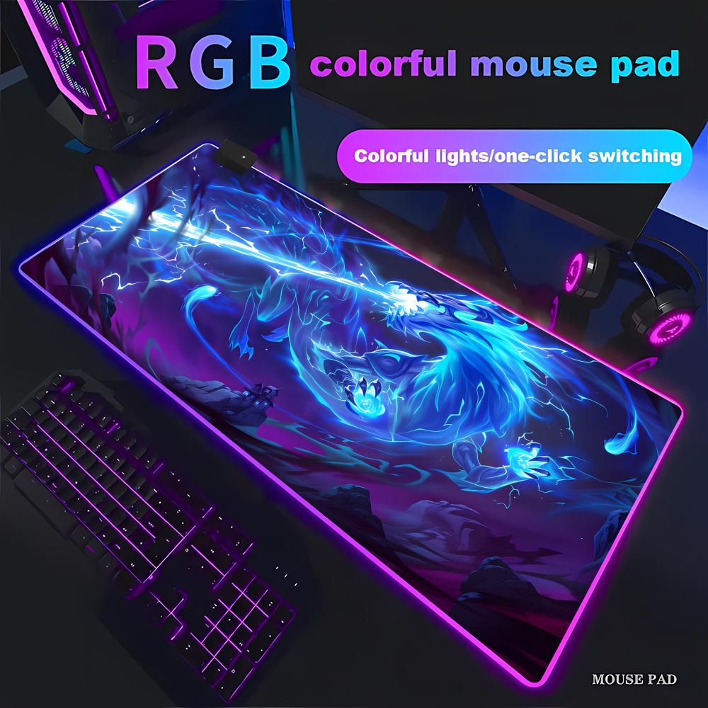 Podkładka pod mysz RGB LED Blu – Gaming Accessories For Pc Setup recenzja i cena