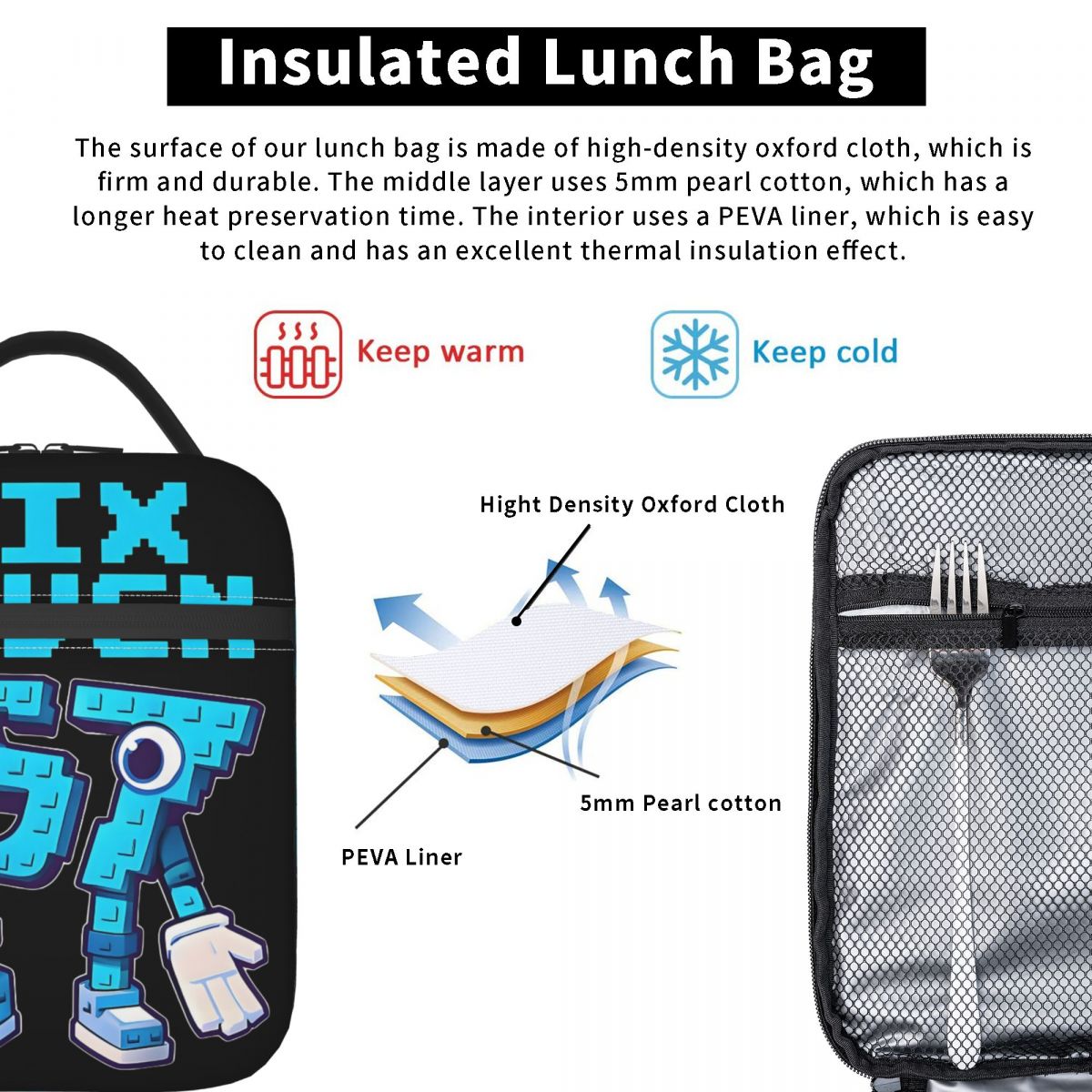 Torba na lunch dla kobiet Cust – Gaming Accessories Women recenzja i cena