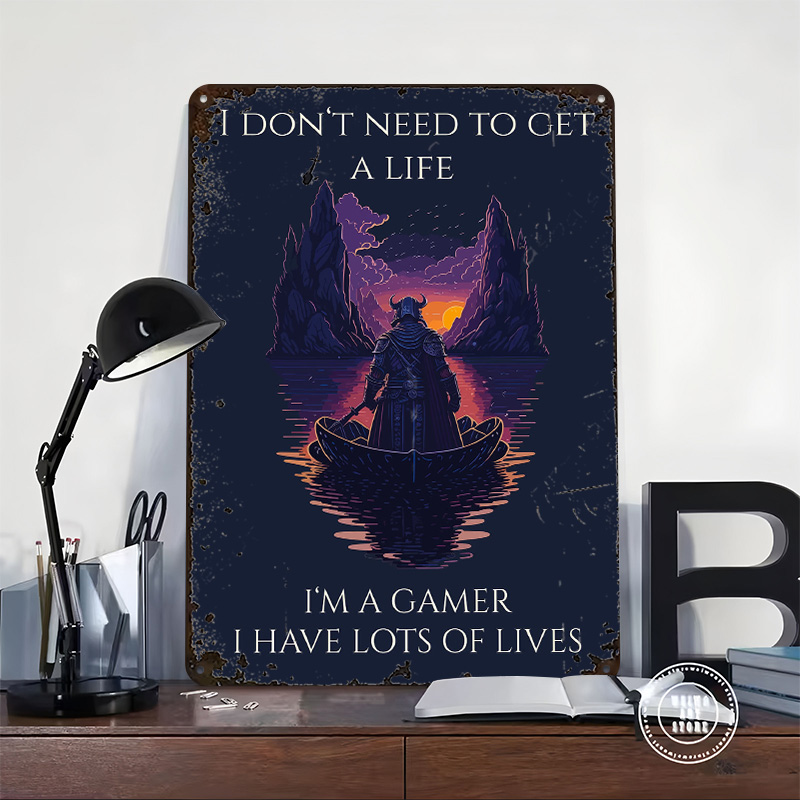 Plakat z cytatem dla graczy, d – Gaming Accessories Europe recenzja i cena