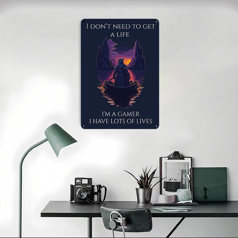 Plakat z cytatem dla graczy, d – Gaming Accessories Europe recenzja i cena