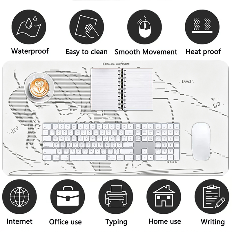 1 szt. Skórzana podkładka pod  – Gaming Accessories Women recenzja i cena